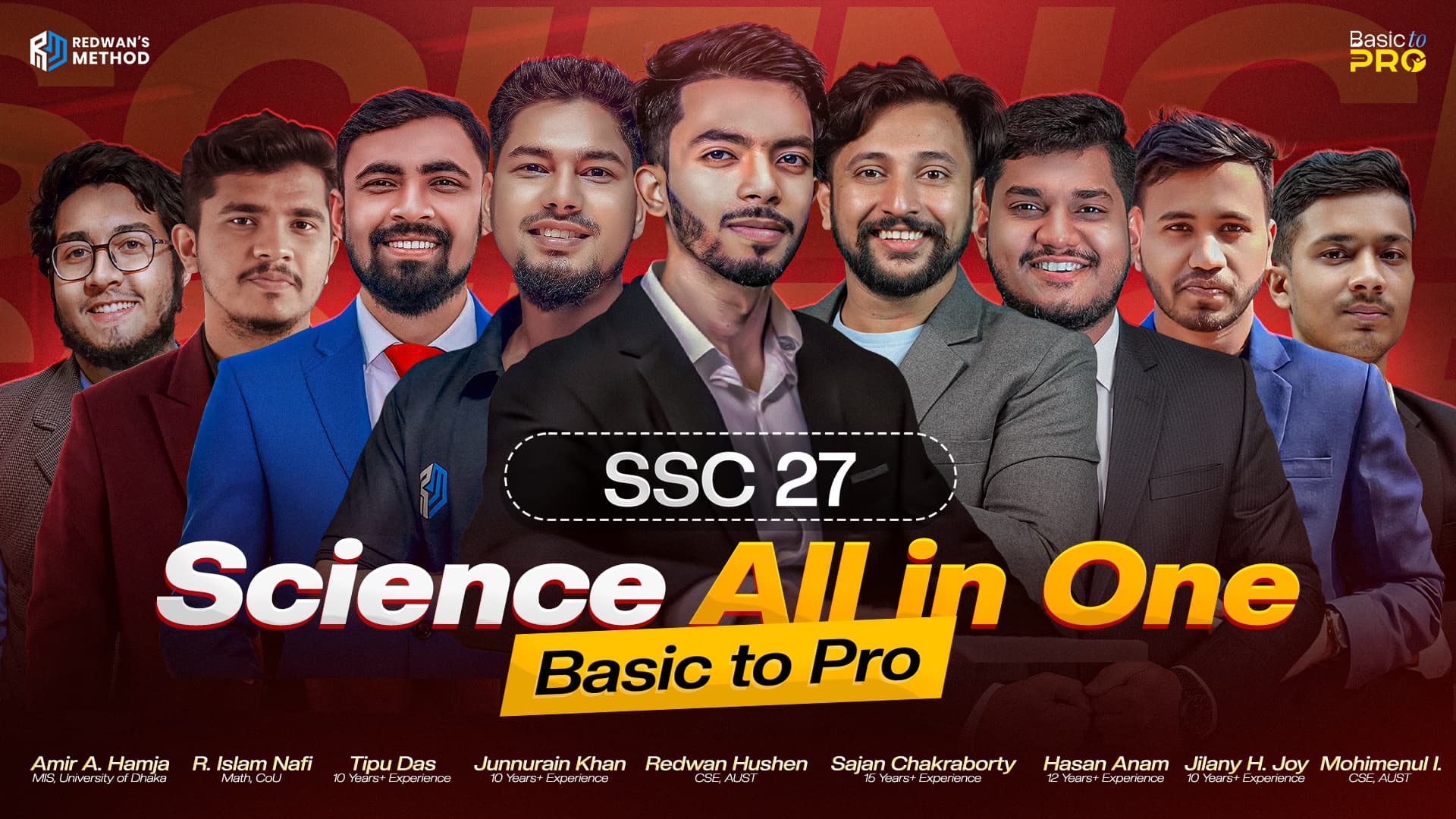 Science All in One Basic to Pro Combo Course SSC 2027